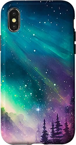 Miniatura 7 de Funda para iPhone 11 Pro Max Northern Lights and Sky Islandia Noruega Aurora Boreal