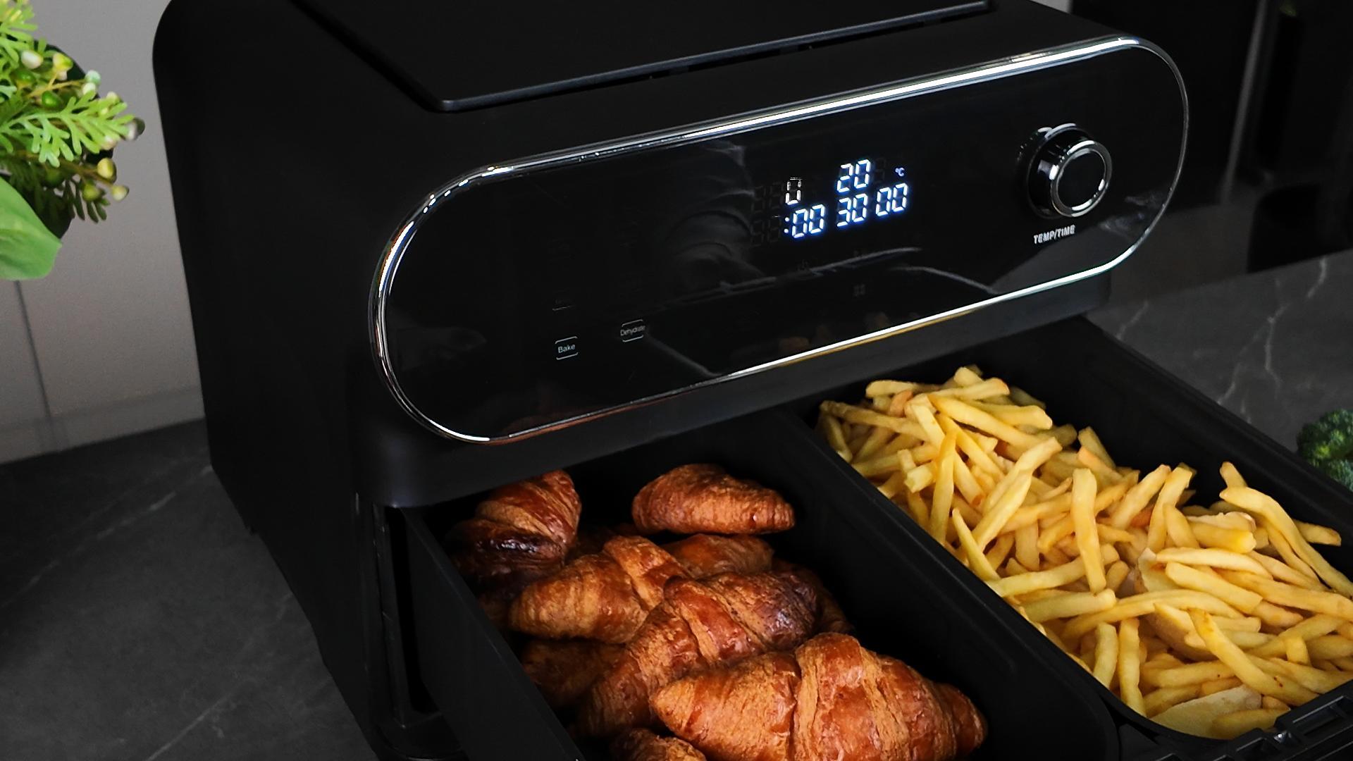 Amazon.com: iceagle Dual Air Fryer 11 Quart - 6-in1 Airfryer