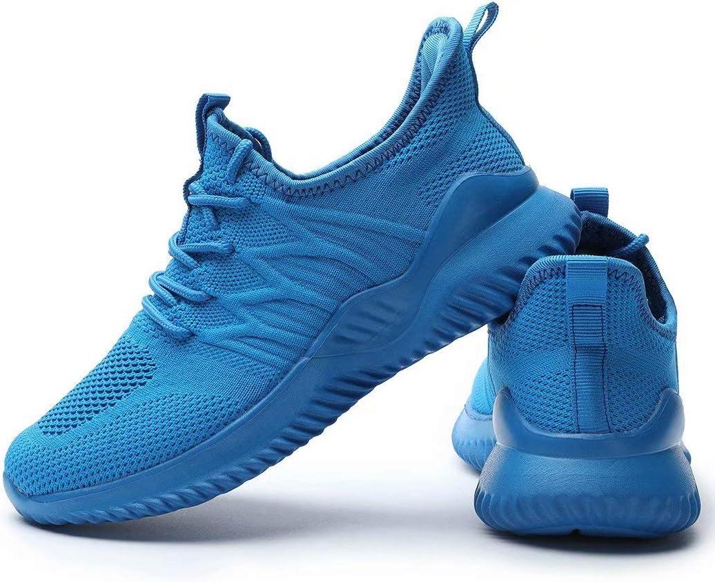 KEEZMZ Womens Ladies Walking Running Shoes Slip On Lightweight Casual Tennis Sneakers Clothes Shoes - Image 5