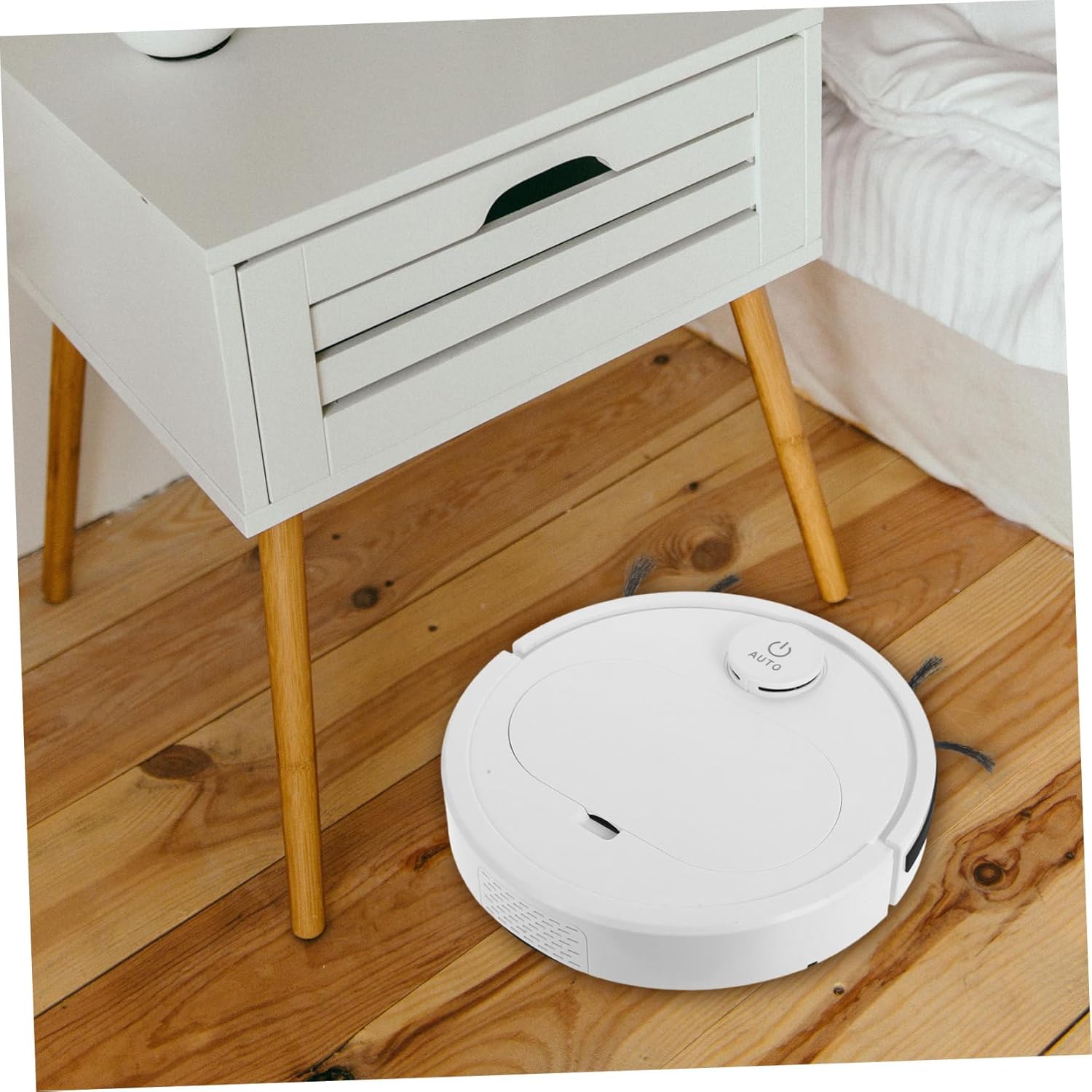 Automatic USB Rechargeable Smart Floor Sweeper 3-in-1 Dust Catcher for Home Suitable for Carpets and Hard Floors