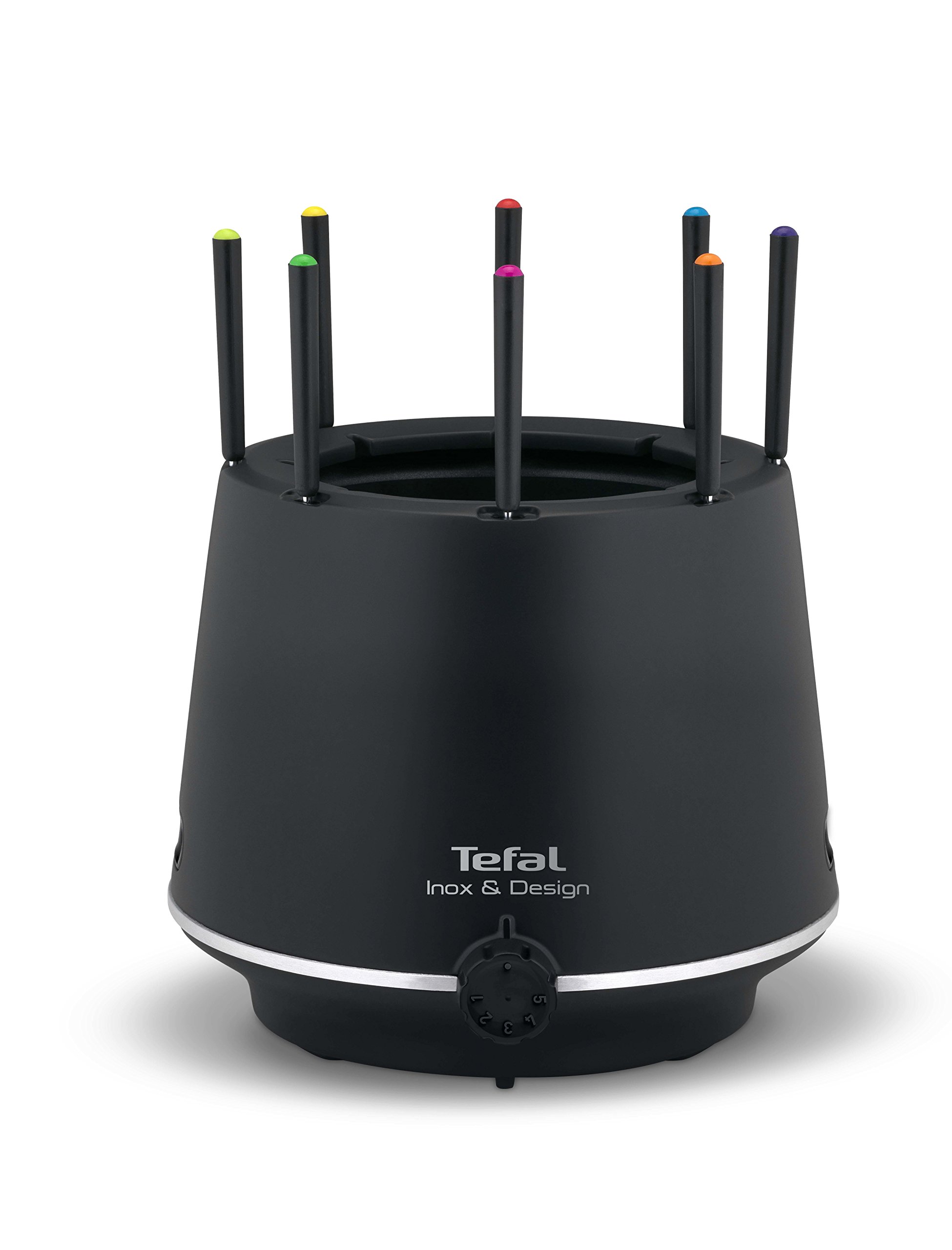 Tefal Inox & Design EF265812 - fondue - 800 W - noir/inox