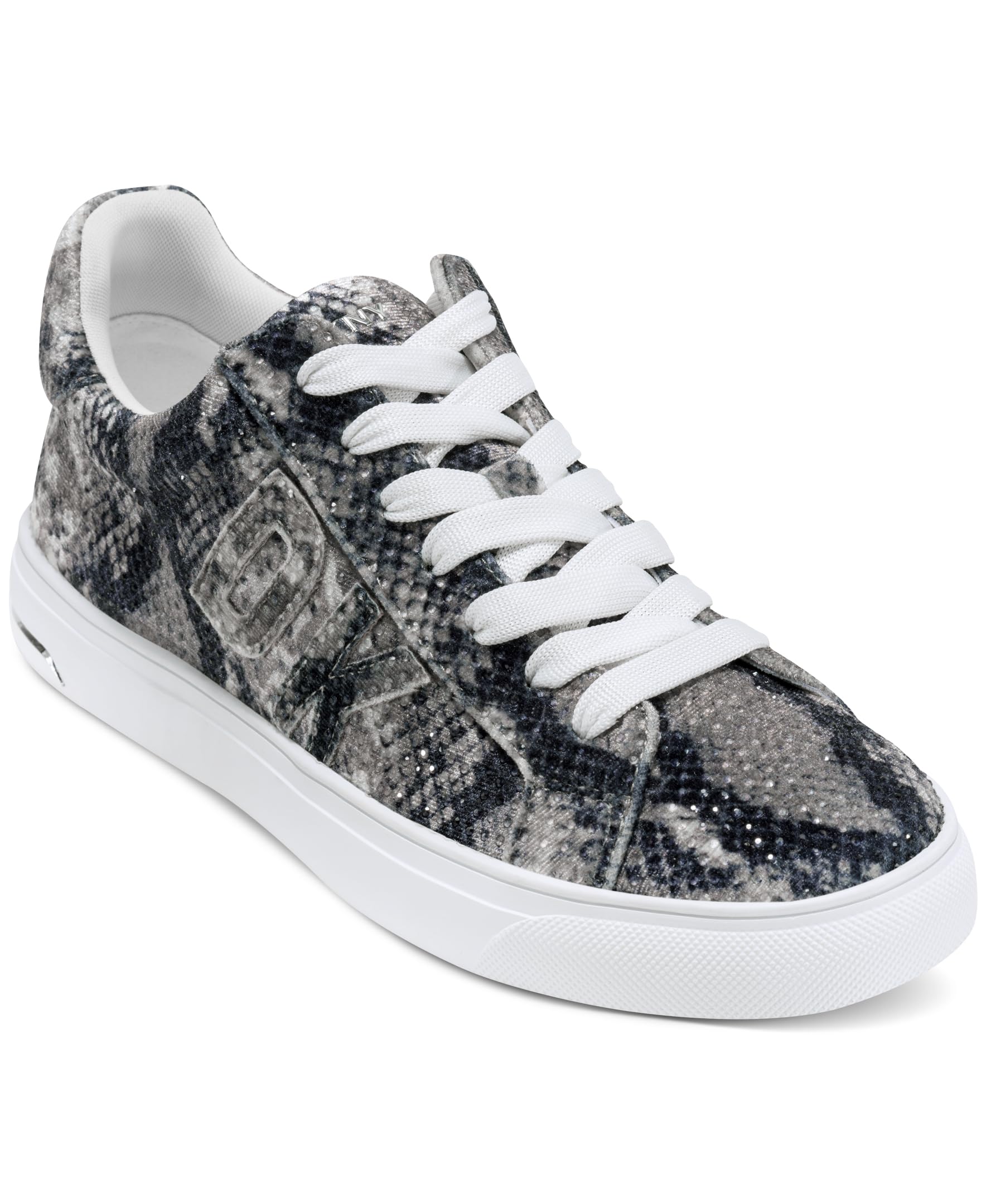 DKNY Women's Abeni Low Top Sneaker with Logo | Casual Shoes