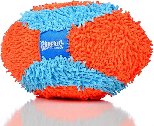 Miniatura 6 de Chuckit! Pelota de búsqueda y juguetes para perros Fumbler para interiores, naranja y azul