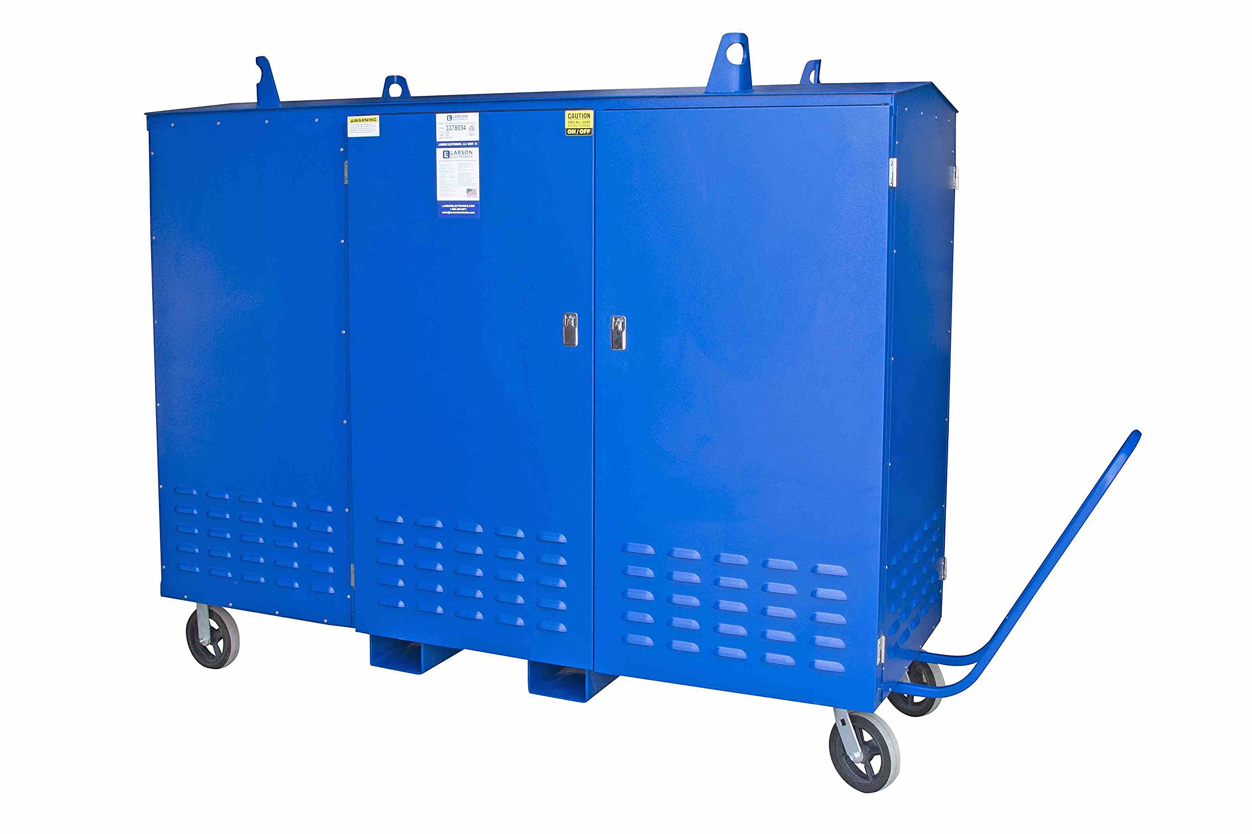 75KVA Mobile Power Distribution System - 480V to 208Y/120V 3PH - (38) Receptacles - Fully Enclosed/Ventilated N3R