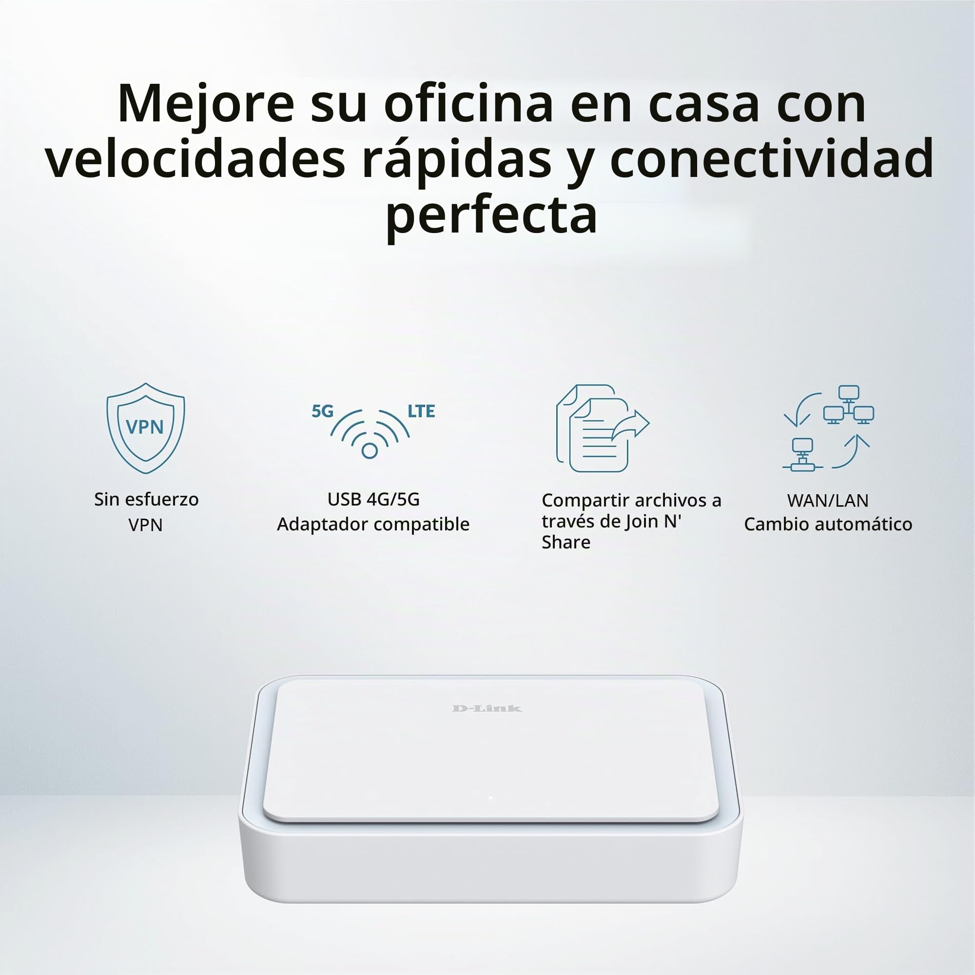 D-Link DBR-330 Wi-Fi 6 AX3000 – Router portátil para Viajes, Acceso Seguro VPN, Alimentación vía USB-C estándar, microSD/USB, Soporte WISP & Hotspot 4G/5G