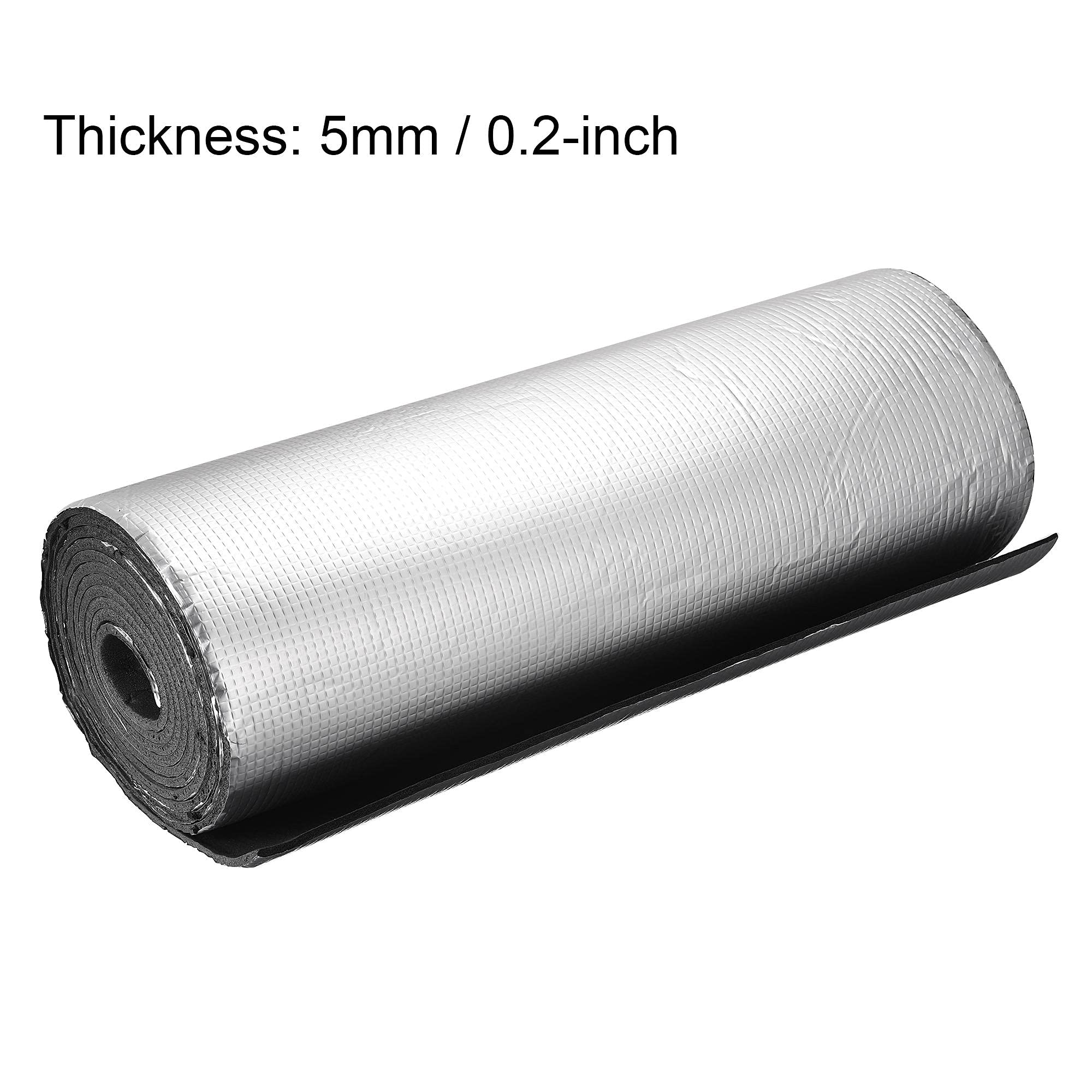 uxcell Insulation Sheet, 4mx0.5mx5mm Embossed Aluminum Foil