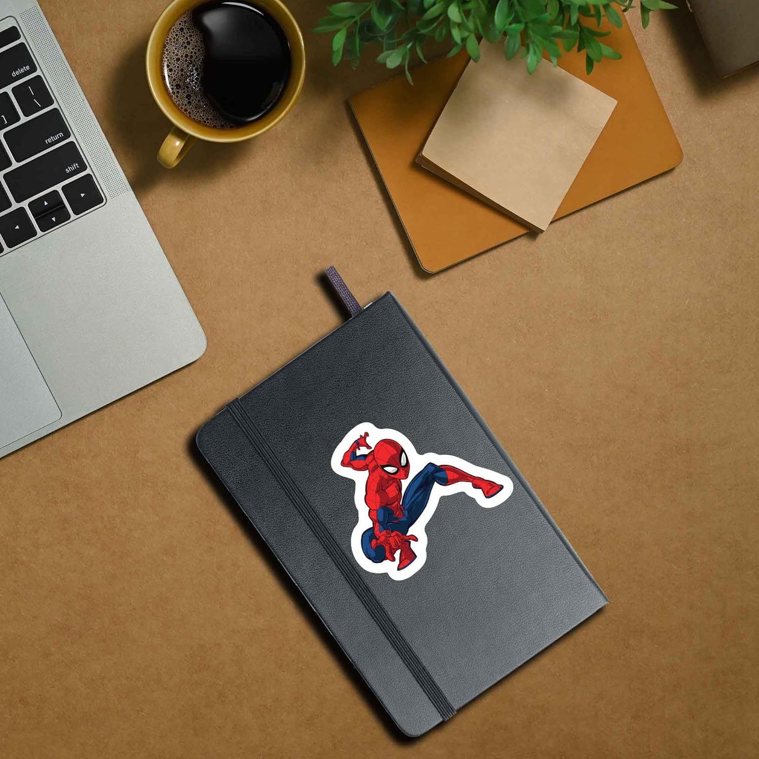 Marvel Spider-Man Web Adhesive Vinyl Decal - Fun Spider-Man Sticker Decal for Car - Great Gift Idea - Image 5