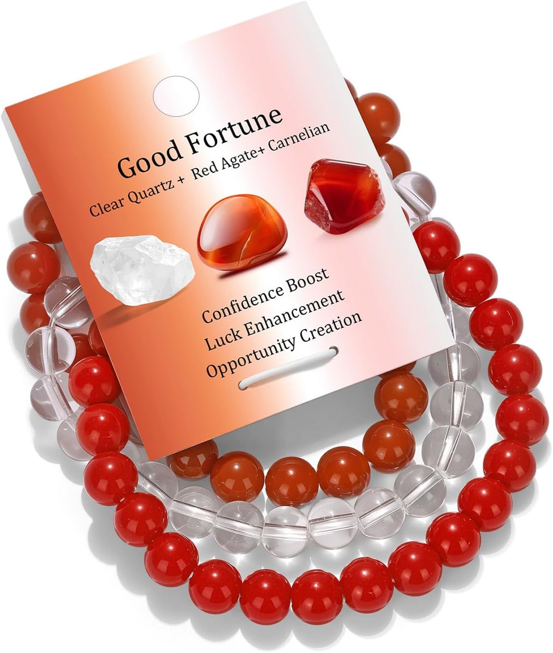 Long tiantian Crystal Bracelets for Women Beaded Stone Healing Bracelet Obsidian Bracelet for Women