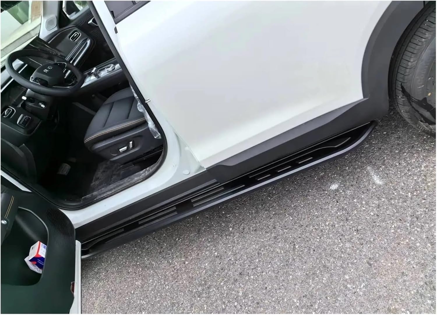 2pcs Compatible with Toyota Corolla 2022-2025 Running Boards Side Steps Nerf Bar Black XM Aluminium