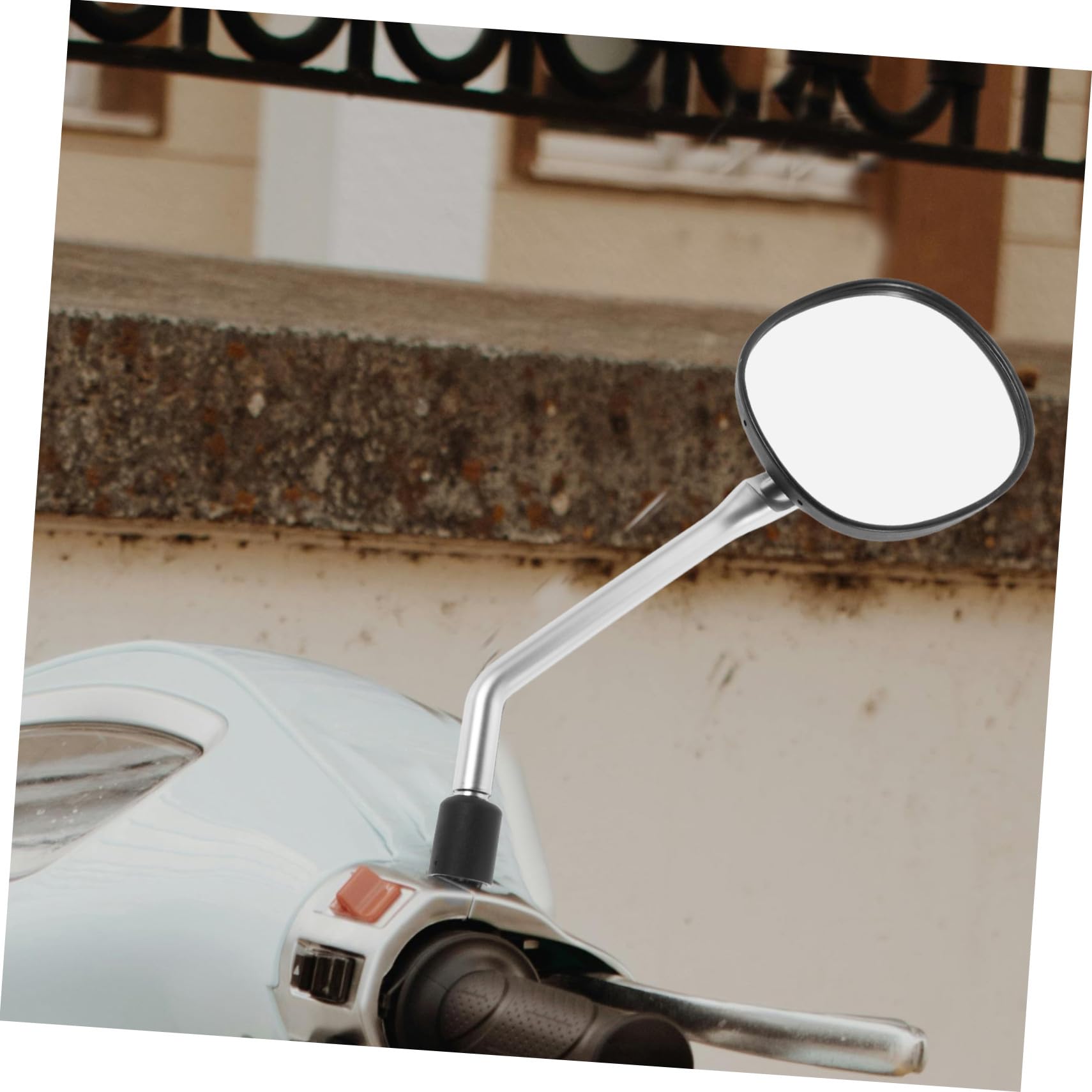 Rétroviseurs pour Scooters Électriques Miroir Arrière Remplaçable Design Élégant et Facile à Installer Compatible Plupart des Modèles Adultes