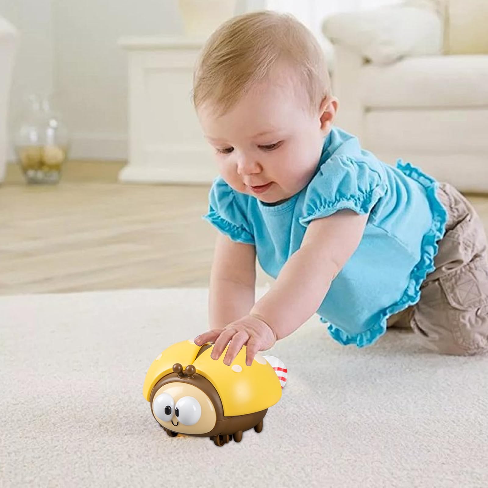 Balle Volante Magique Boule Volante Lumineuse Semai - Drone Jouet Enfant Avec LED, Bleu/Rouge Jouet Drone Boule Magique LED Enfants 6-12 Ans Charge USB