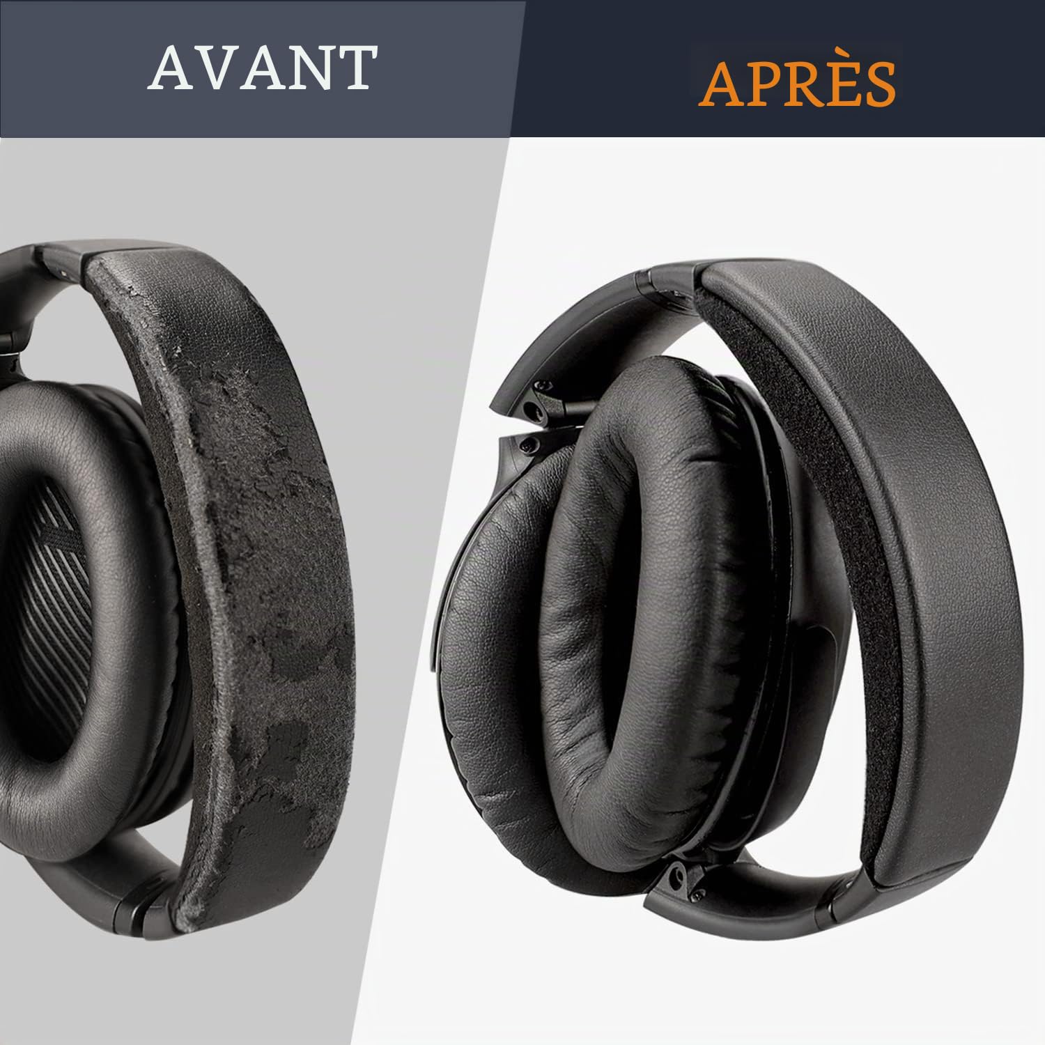 SOULWIT Bandeau de Rechange pour Bose QC35 & QuietComfort 35 II (QC35 II) Casque, DIY Remplacement Headband Accessoires