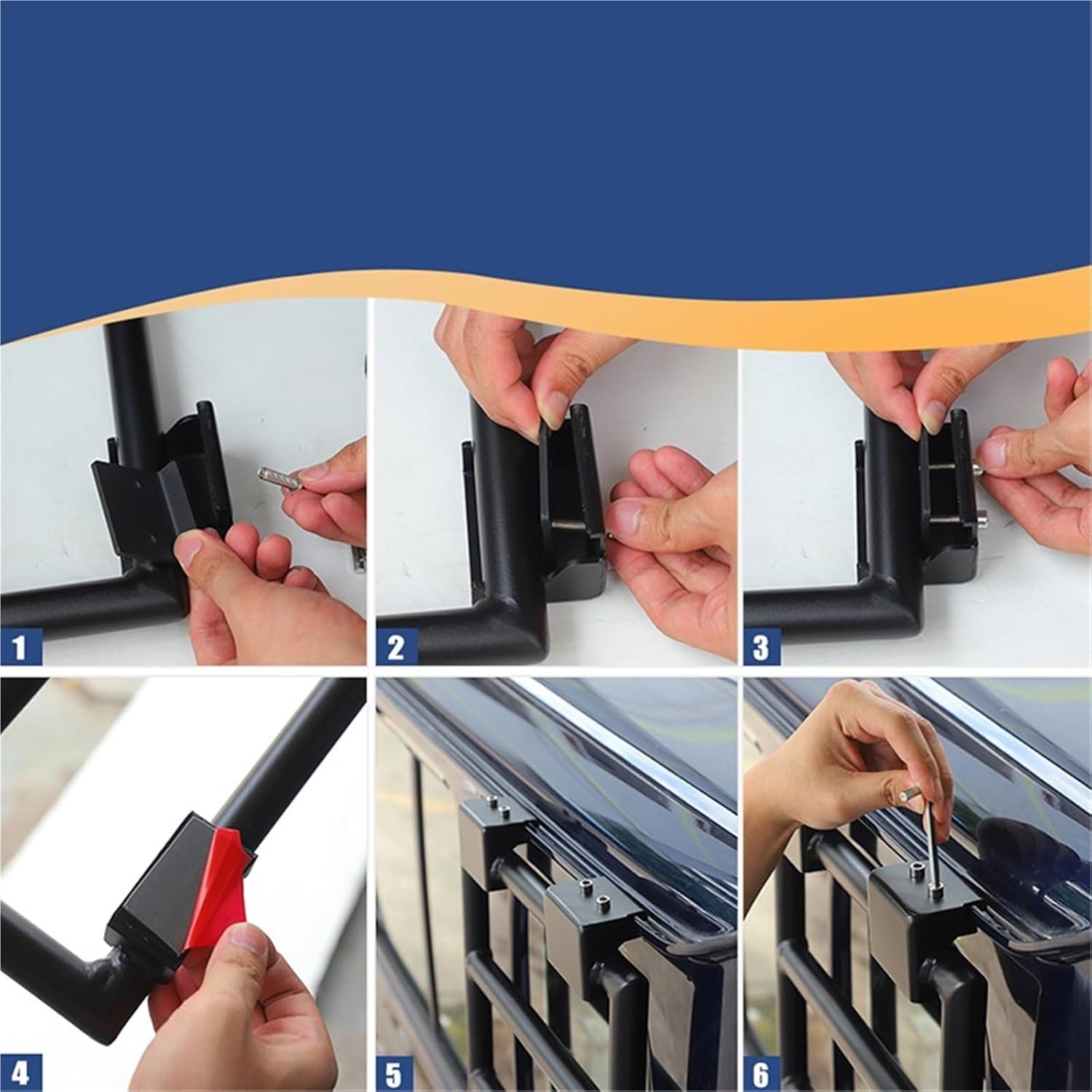 Car Rear Window Expansion Ladder Luggage Carriers Crawling Ladder Compatible with Suzuki Jimny 2019 Up