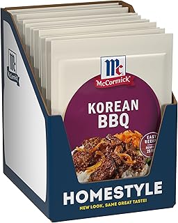McCormick Seasoning Mix, Korean BBQ, For Sweet & Savory Korean BBQ Steak...
