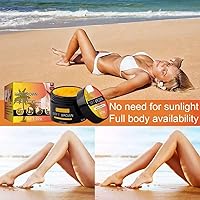 Vista 2 de Gel bronceador, loción bronceadora, loción de cama de bronceado, loción bronceadora para interiores y exteriores para protección de tatuajes