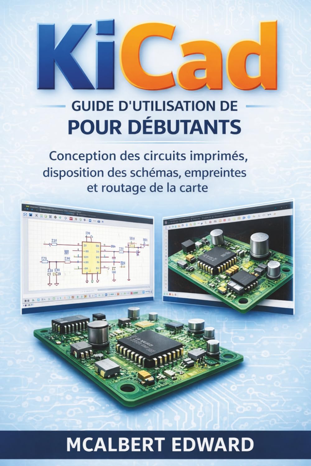 GUIDE D'UTILISATION DE KICAD POUR DÉBUTANTS: Conception des circuits imprimés, disposition des schémas, empreintes et routage de la carte