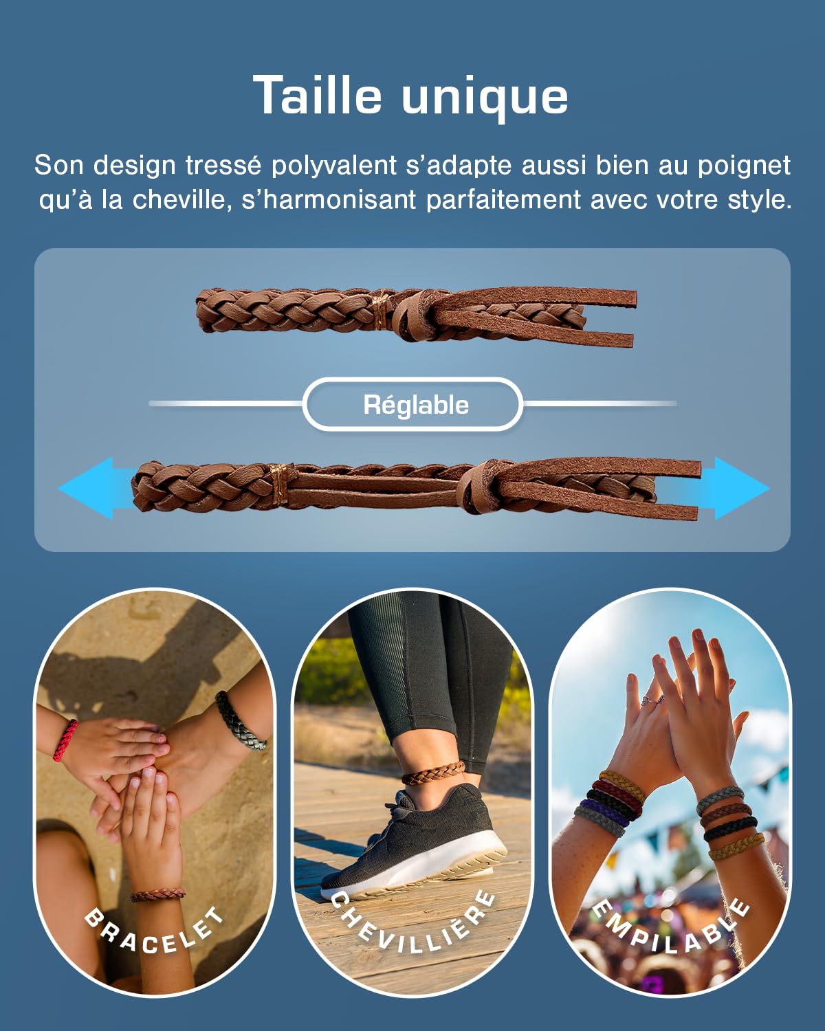 Active Era Bracelet Anti-Moustique en Cuir pour Enfant & Adulte [Lot de 12] – Répulsif Naturel - 100% Sans DEET, Imperméable – Jusqu’à 250h de Protection Extérieure Contre les Moustiques & Insectes