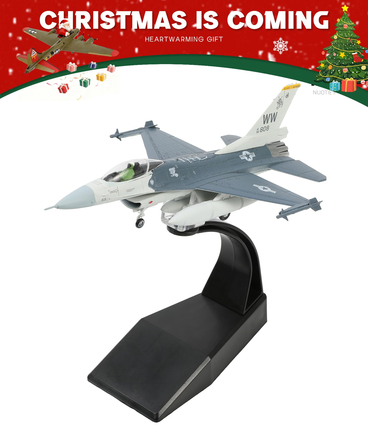 Amazon.co.jp: NUOTIE 1/100 F-16C ファイティングファルコン