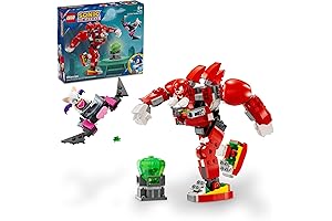LEGO Sonic The Hedgehog Knuckles’ Guardian Mech Building Toy: The Ultimate Sonic Toy Arsenal