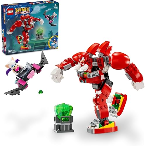 LEGO Sonic The Hedgehog Knuckles Guardian Mech Building Toy Set (76996) .49