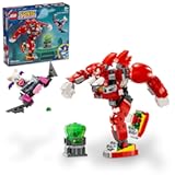 LEGO Sonic The Hedgehog Knuckles’ Guardian Mech Building Toy Set&comma; Sonic Toy for Kids&comma; Video Game Inspired Knuckles Action Figure with Master Emerald&comma; Gaming Gift for 8 Year Old Boys and Girls&comma; 76996