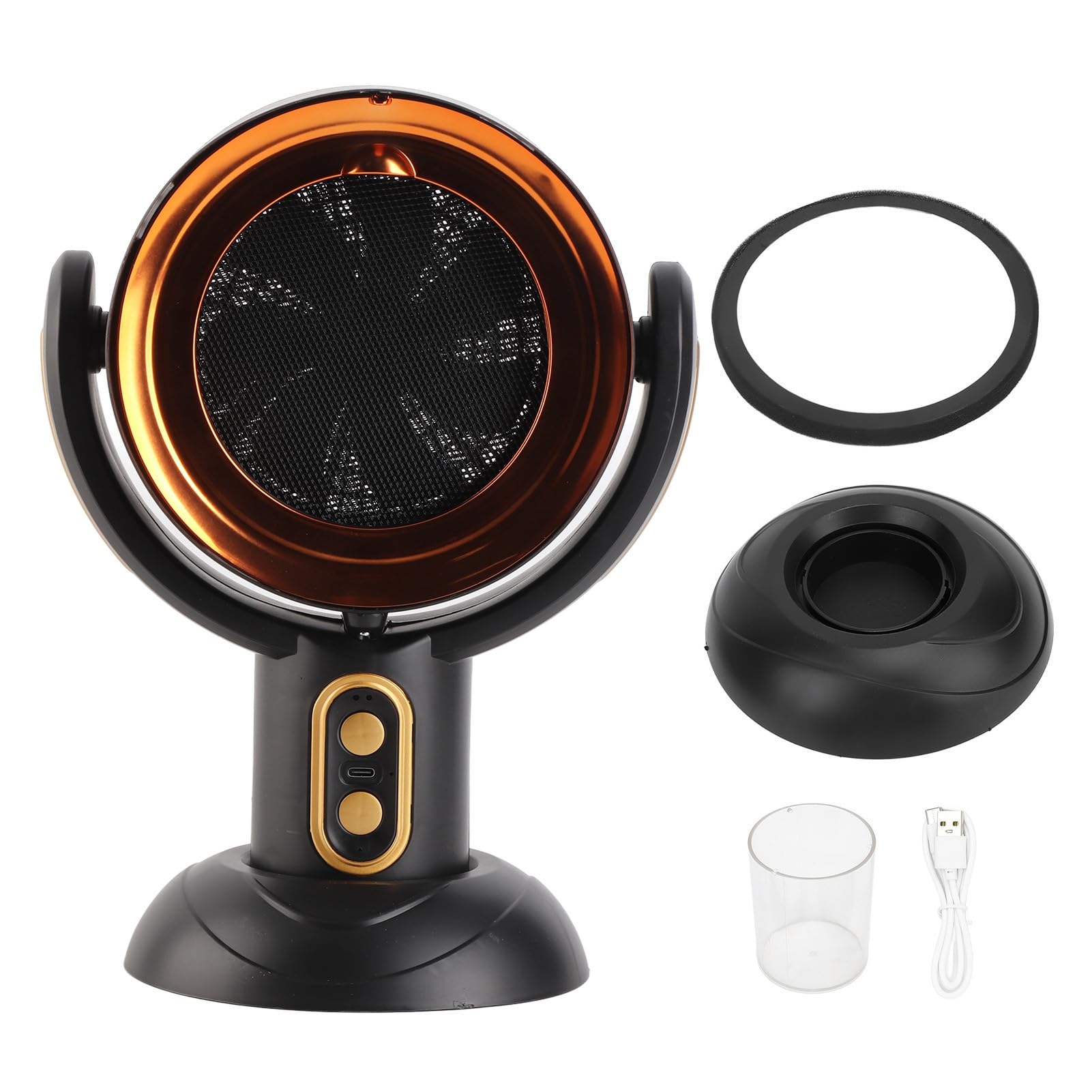 Hotte De Cuisine Portable à Ions Négatifs 2 Vitesses - Ventilateur Extraction Barbecue Intérieur