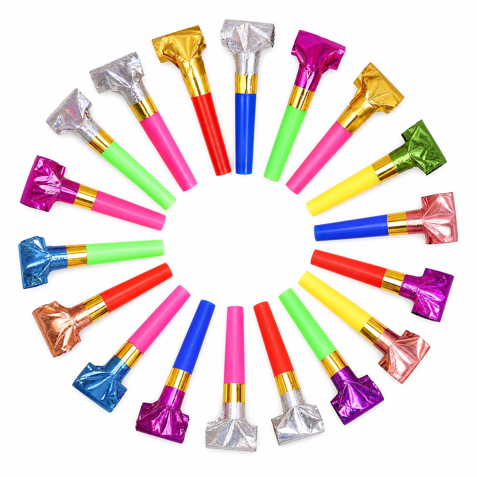 Geukmun 30 Pcs Party Blowers Whistles, Party Decorations for Adults