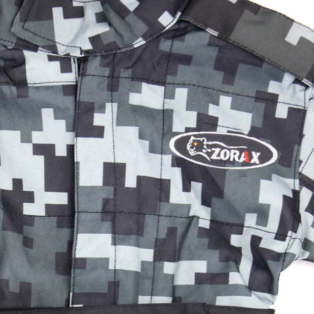 Zorax Interior suave/exterior duradero CUB Niños Motocross CAMO Traje Niños Moto Motocicleta Ropa de carrera Niño ATV Karting Traje General