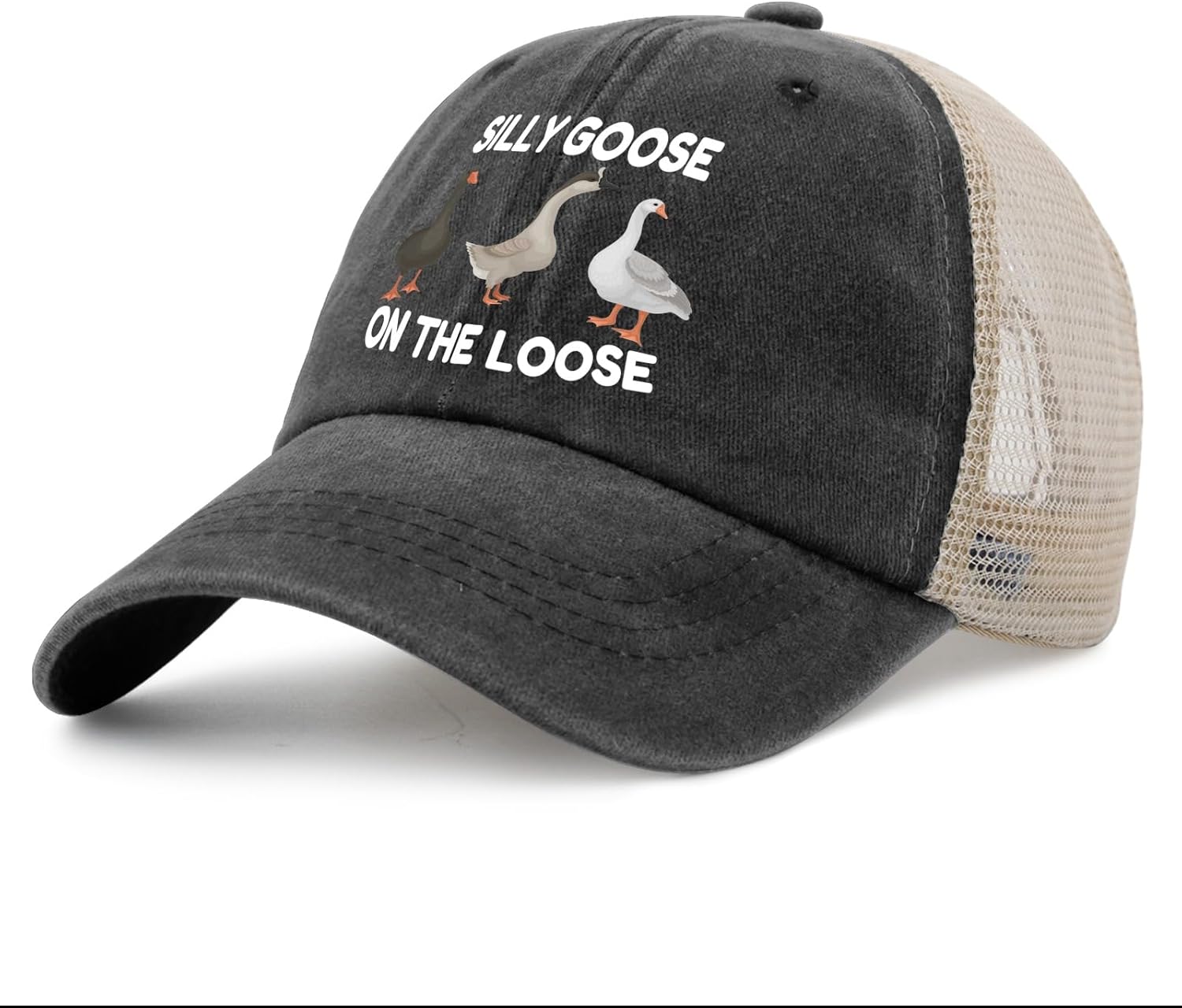 Funny Silly Goose Hat Silly Goosee On The Loose Hat for Women Dad Hats Funny Hats - Image 2