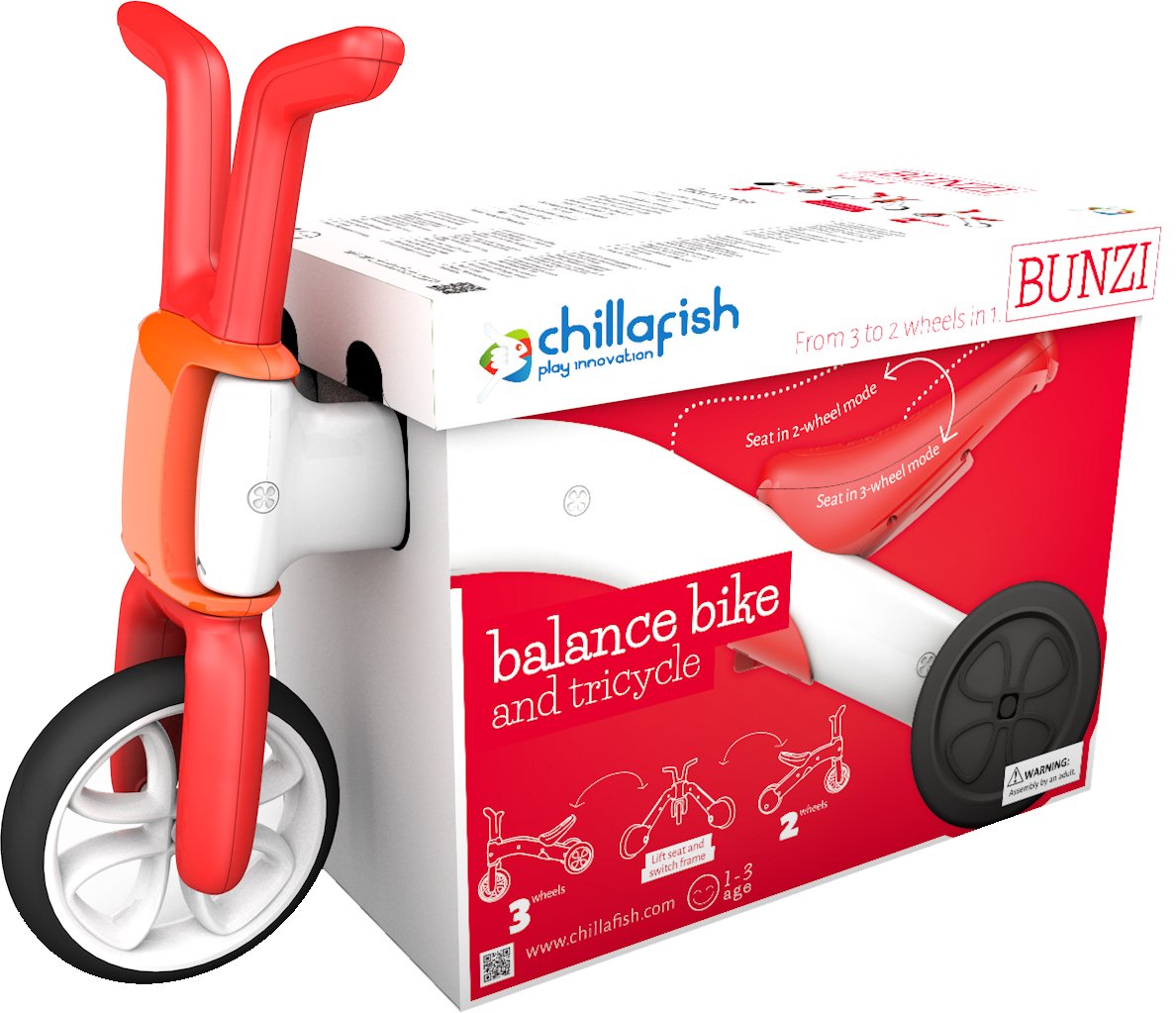 Chillafish 2-In-1 Bunzi Balance bike 
