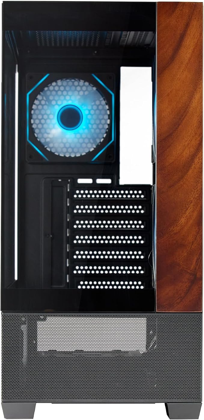 Cooler Master Elite 690 Wood Gabinete Mid-Tower ATX miniatura 8