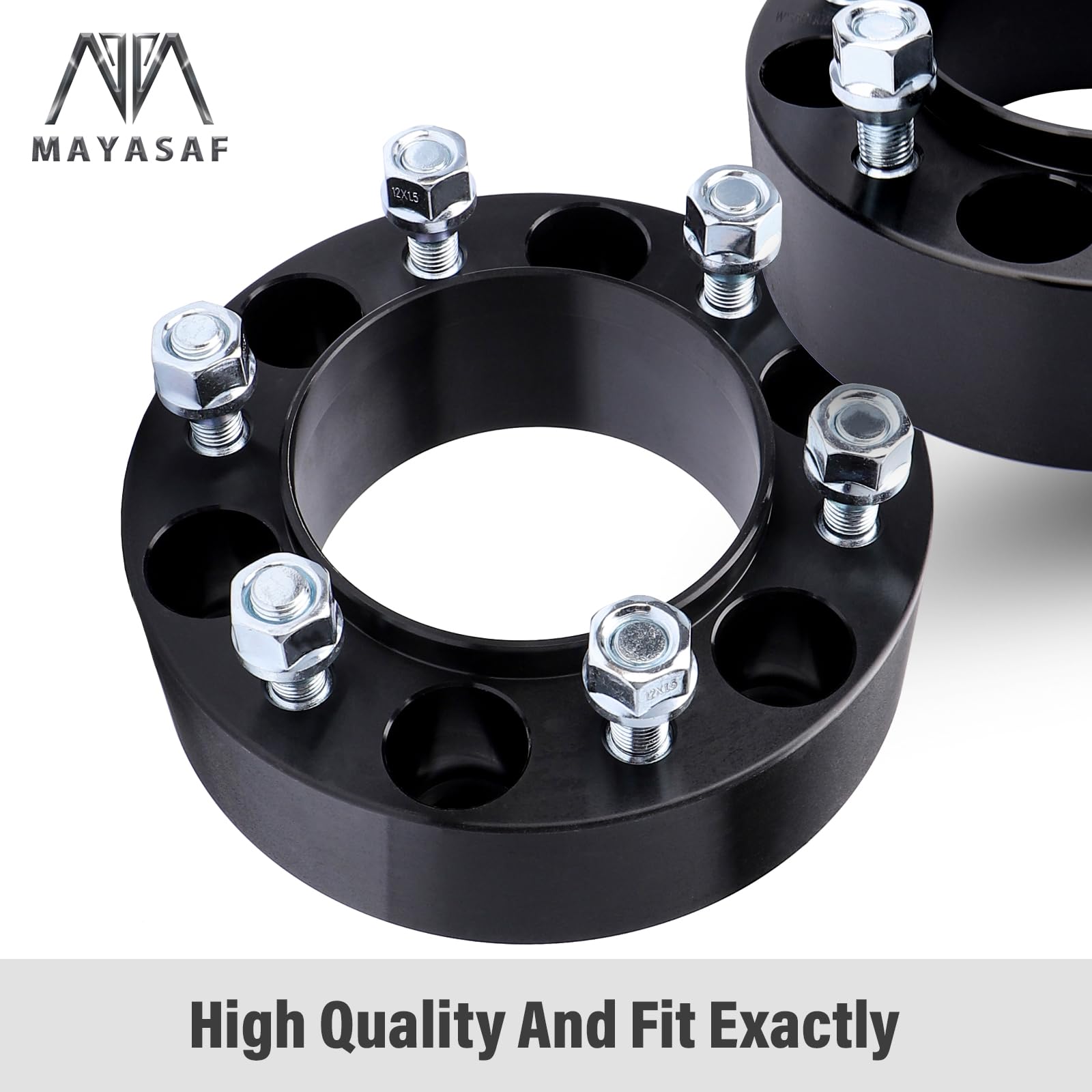 Amazon.com: MAYASAF【4 PCS】6x5.5 to 6x5.5 Hubcentric Wheel