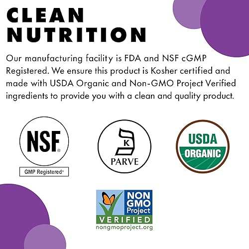 Miniatura 4 de BlueBonnet Nutrition - Polvo orgánico de D-manosa de 2000 mg  Soporte del tracto urinario de acción rápida para hombres y mujeres*  USDA orgánico,