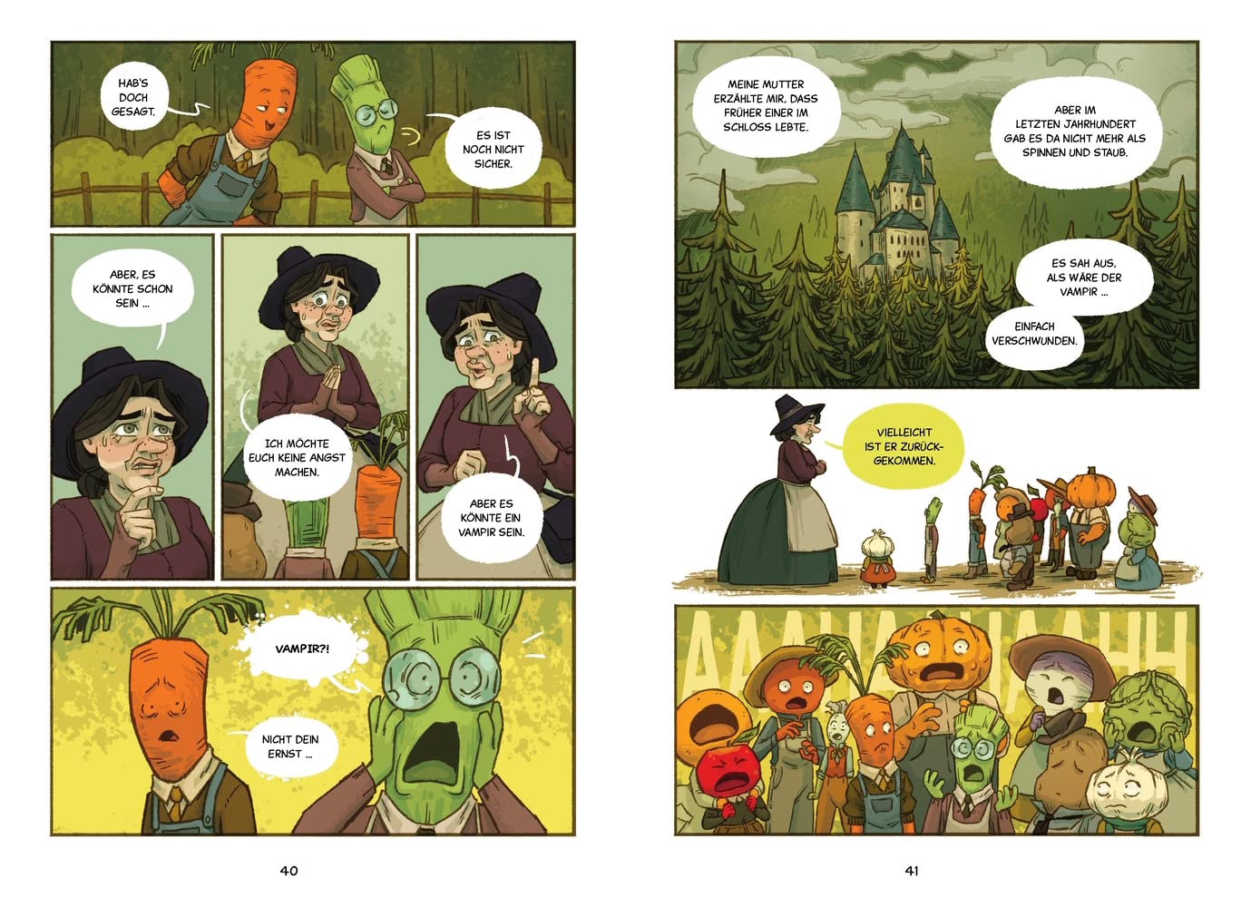 Knobi und der Vampir: Comic für Kinder