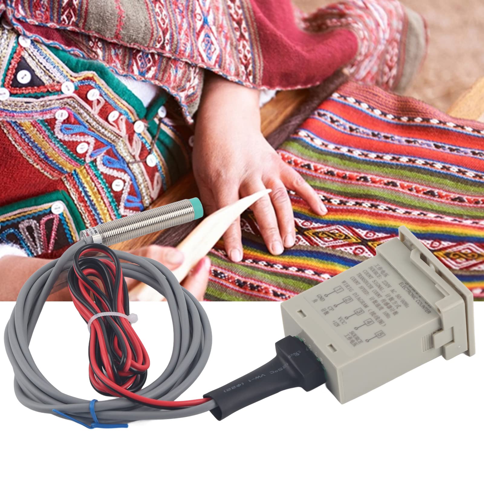 Metallzähler-Sensor-Zählsystem, hohe Genauigkeit, vielseitige Zählmethoden, Stromausfallspeicher, für die industrielle Automatisierung (AC220V)