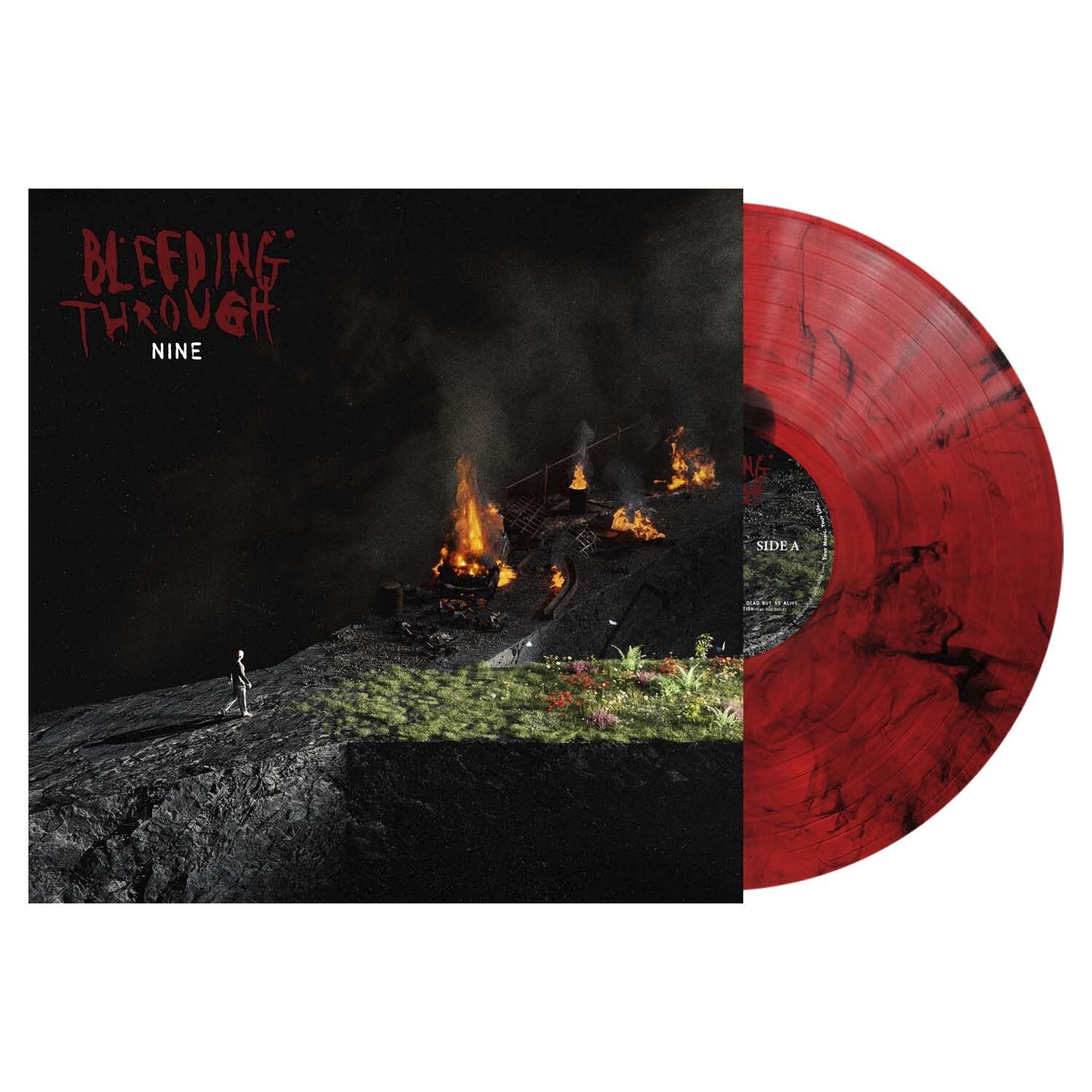 Bleeding Through Nine Colored Red And Black Smoke Vinyl LP New And Sealed