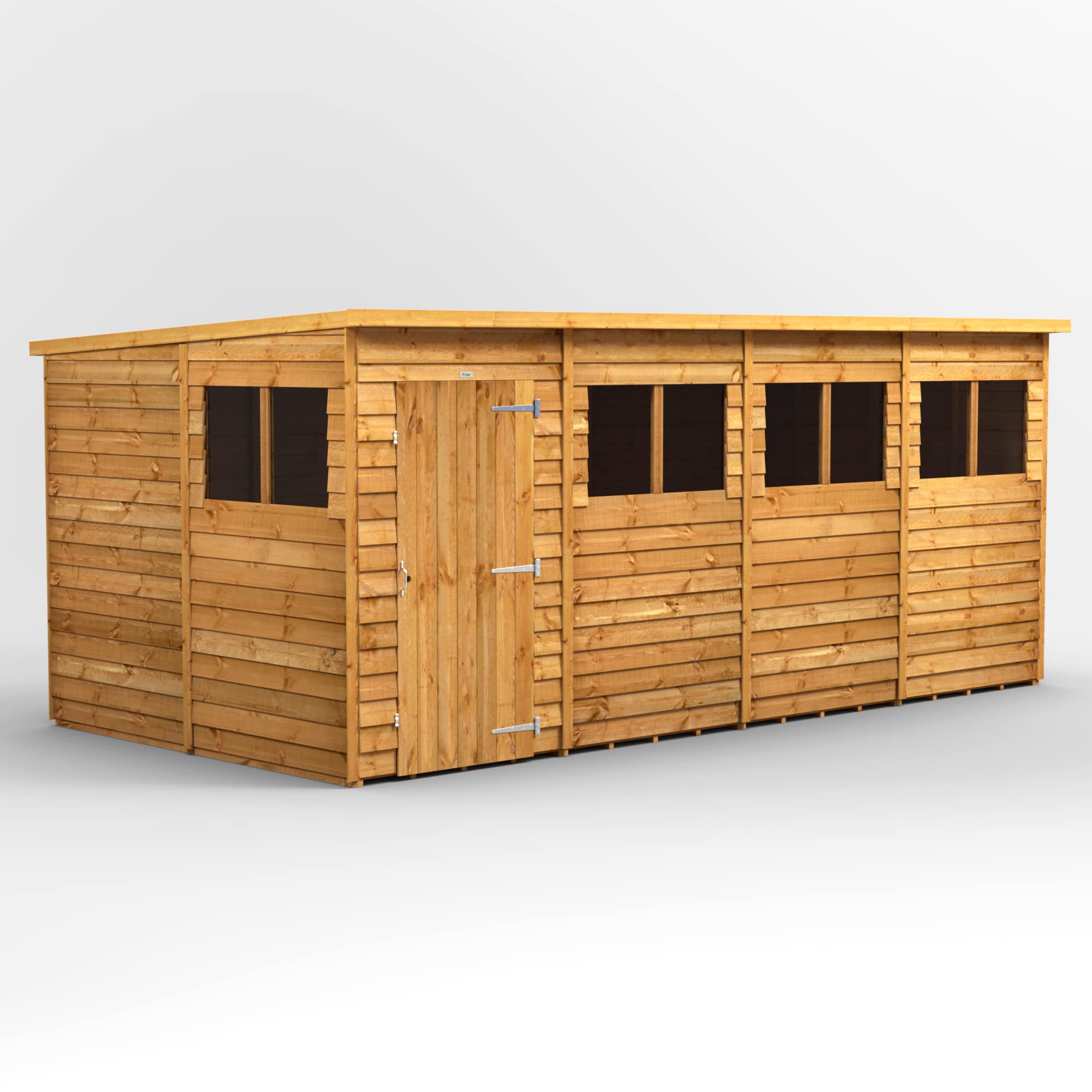 POWER Gartenhaus aus Holz, 40,6 x 20,3 cm
