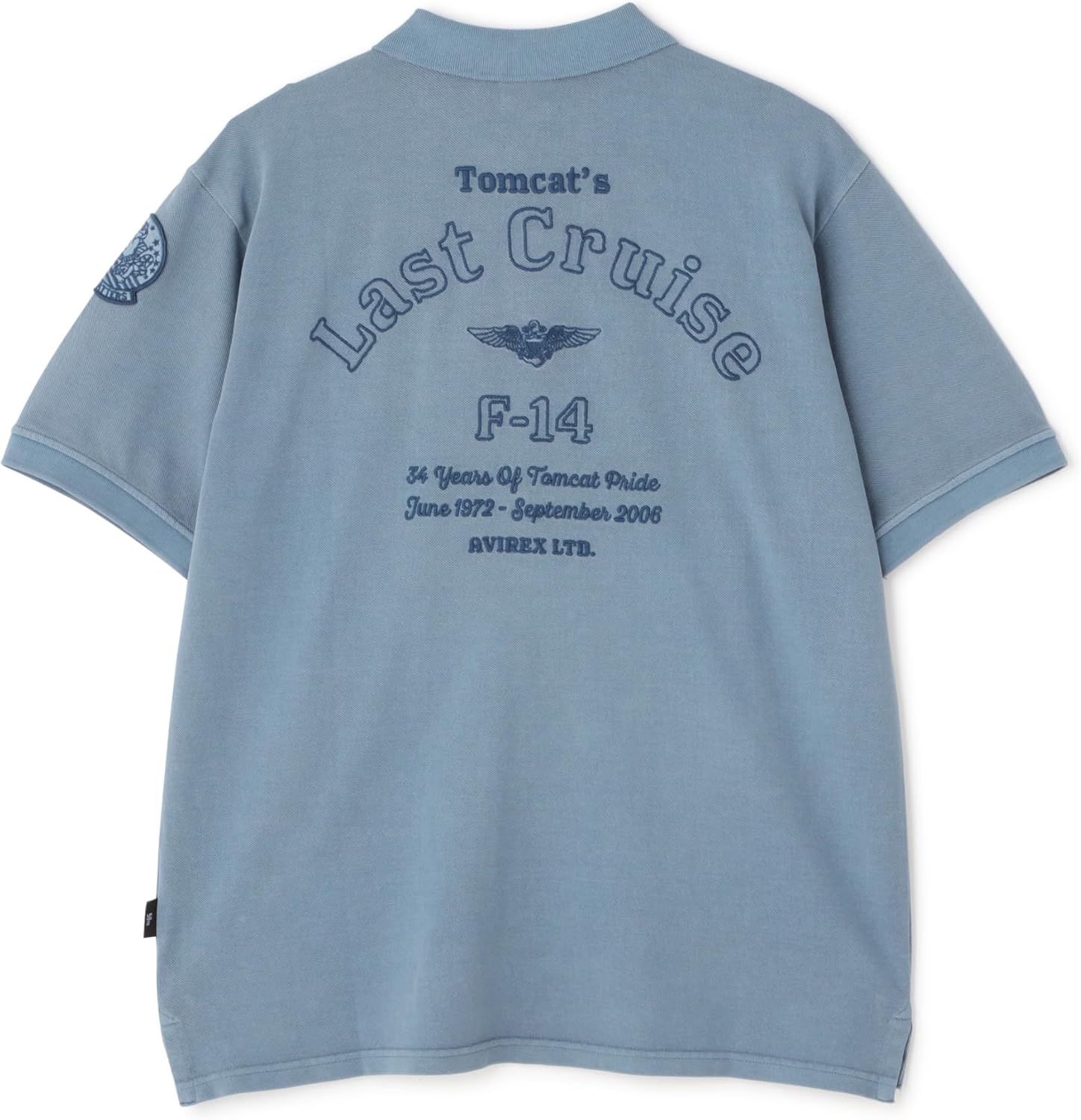 Amazon.co.jp: [Avirex] [アヴィレックス] FADE WASH LAST CRUISE EMB