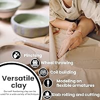 Vista 11 de Arcilla seca al aire premium, terracota, 10 libras