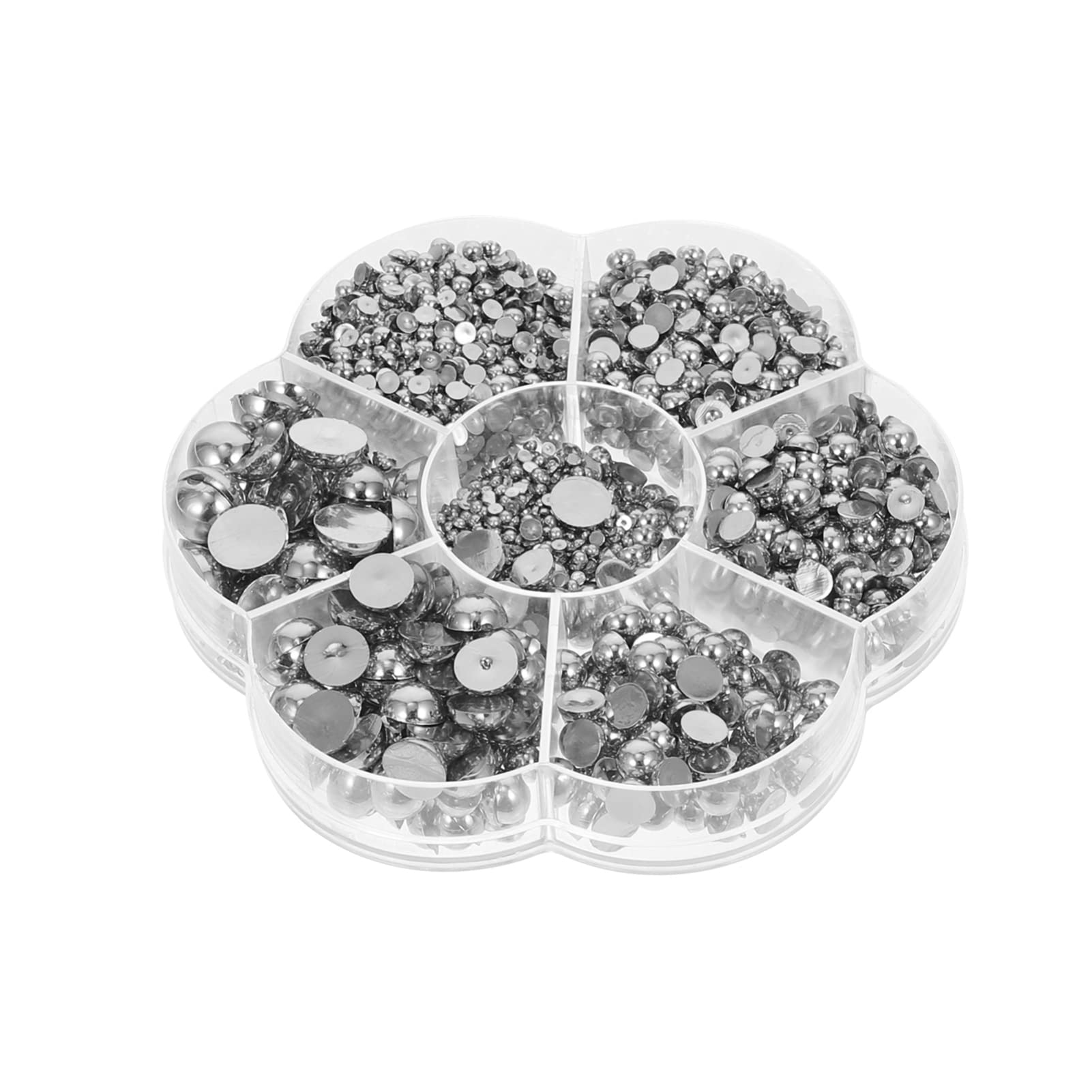 Charms Semicircolari in Resina Effetto Madreperla 1 Box 2/3/4/5/6/8/10mm