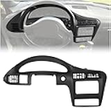 Dash Panel Dashboard Replacement Compatible with 2000-2005 Cavalier Instrument Panel Cover Dash Board Black Replace For Part Number 22698064