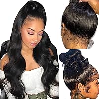 Vista 8 de 99J - Pelucas de cabello humano con encaje frontal transparente HD de 13 x 6 pulgadas, color burdeos, para mujer, densidad del 180%, color rojo