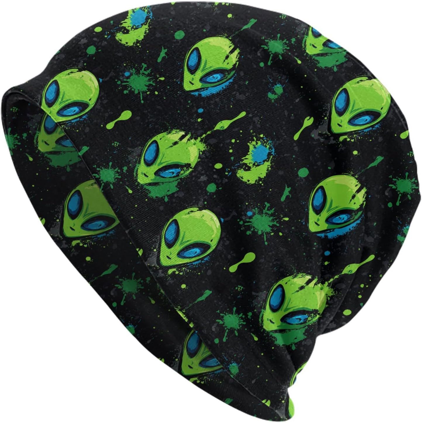 Slouchy Beanie Hat Skull Cap Chemo Headwear Baggy Hats for Men Women Running Cycling