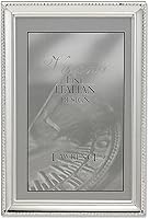 Vista 52 de Lawrence Frames - 11723 Marco de fotos clásico con cuentas, 2.5 x 3.5, dorado