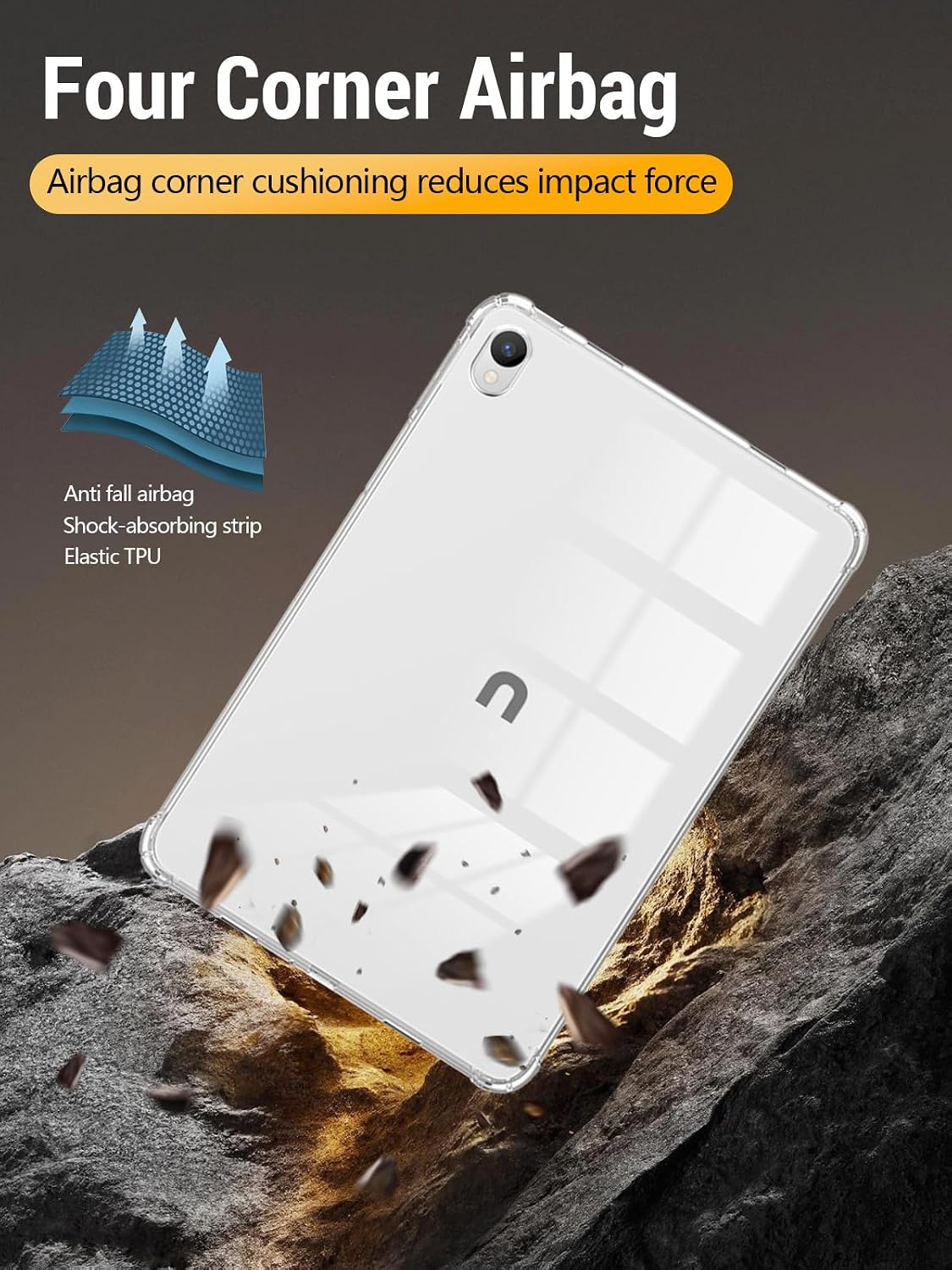Clear Case for ONN 8.1 Inch Tablet (2026 Model) image 5