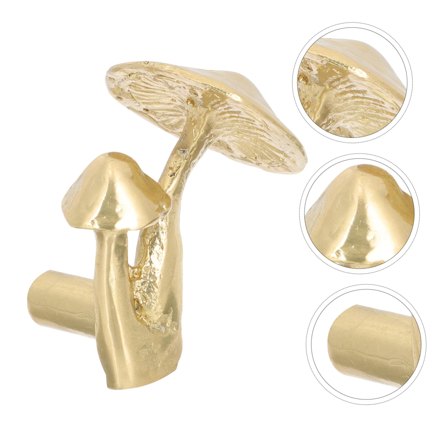 Uonlytech 5 Pezzi Pomelli per Mobili in da Manopole Rotonde per Armadietti Cucina Pomelli Decorativi Forma per Porte e Mobili Maniglie Resistenti e Facili da Installare