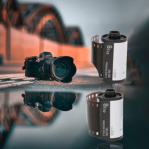 Miniatura 2 de 2 rollo de 1.378 in cámara de color de la cámara de la película de impresión en color ISO 200 8 hojas cada alta saturación HD cámara color negativo