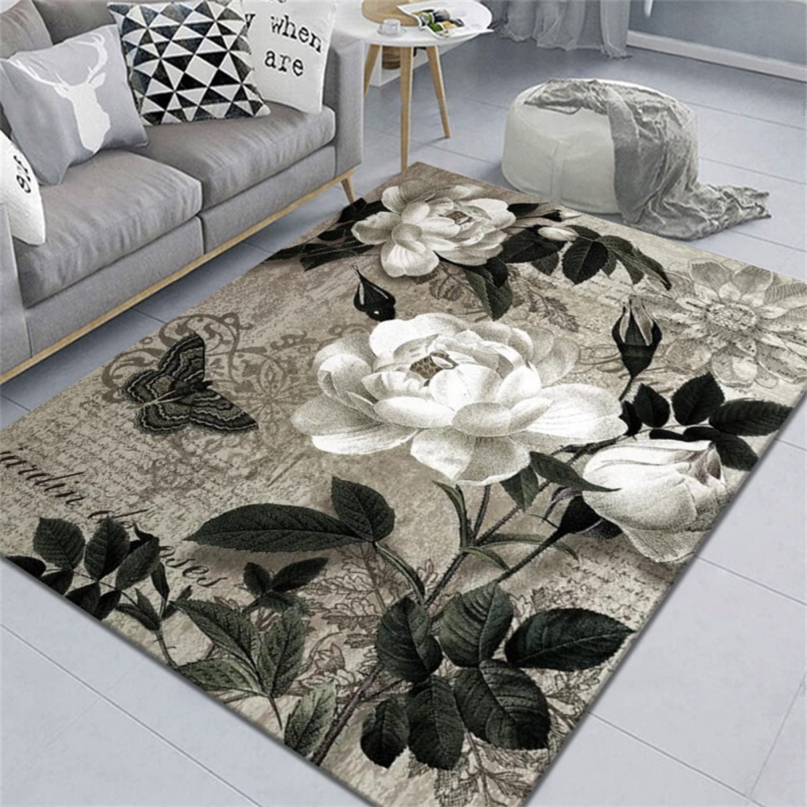 Tapis anti-dérapant lavable idéal pour une terrasse sécurisée