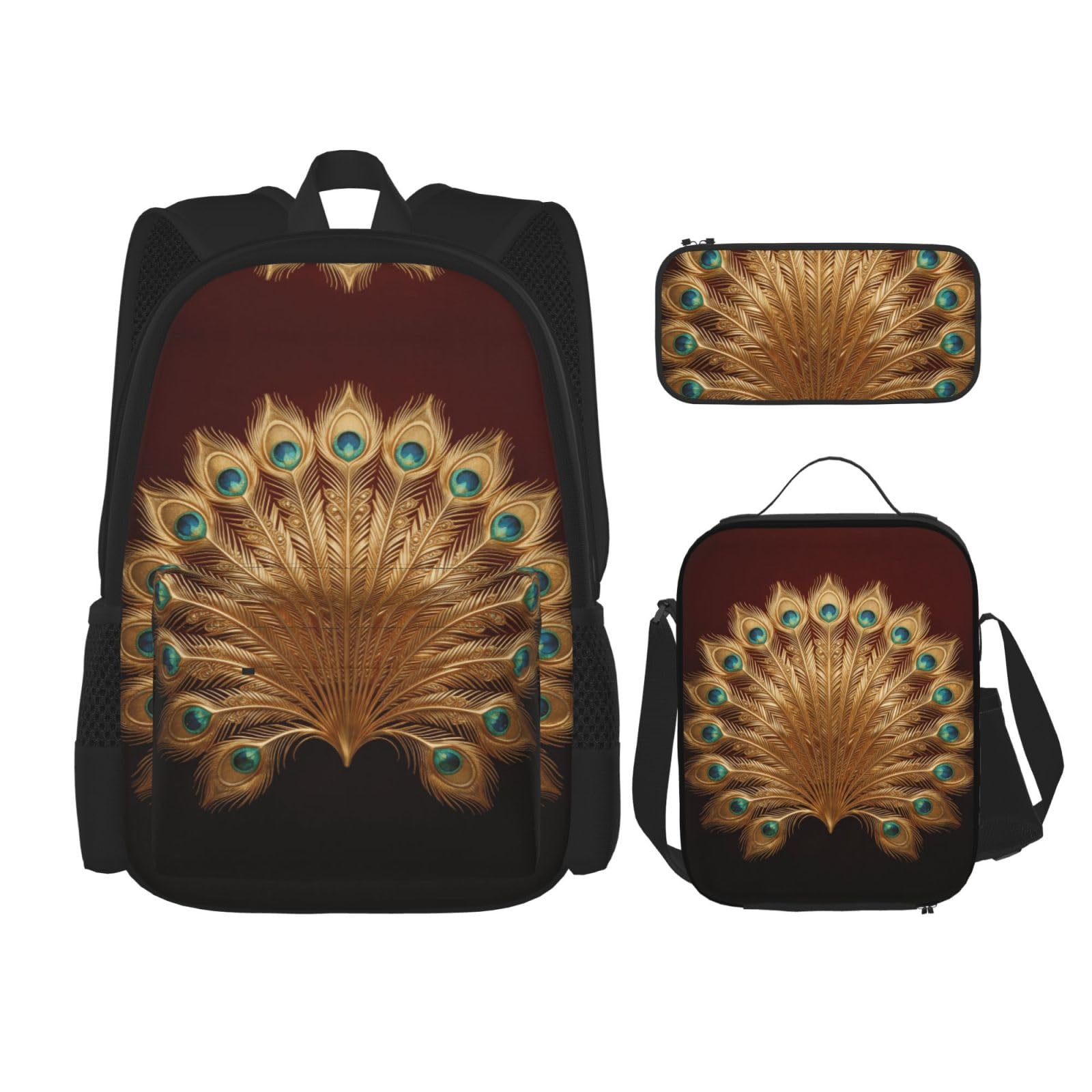 Set 3 in 1 borsa da viaggio per pendolari, borsa termica per il pranzo, borsa termica per il pranzo con custodia per computer portatile