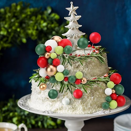 Miniatura 4 de 108 bolas para decoración de tartas, decoración de cupcakes, globos de espuma para hornear pasteles, boda, aniversario, decoración de cumpleaños